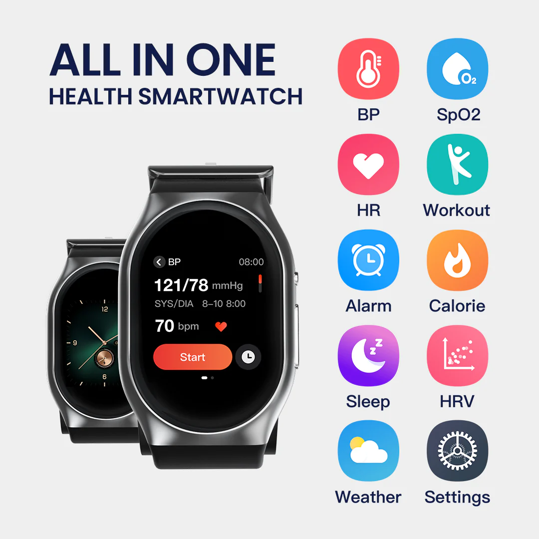 BP Doctor Pro Blood Pressure Smartwatch
