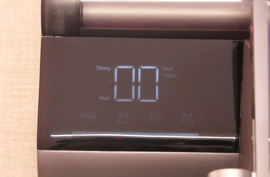JIMMY BX7 Pro Max Milbensensor und LED-Display